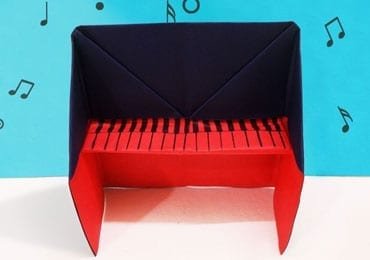 Origami Piano for Kids
