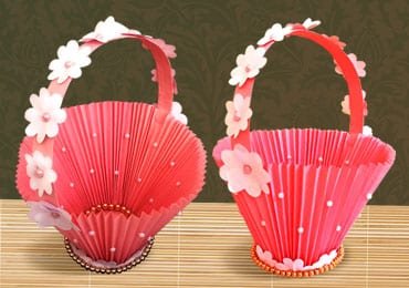 Accordion DIY Paper Basket