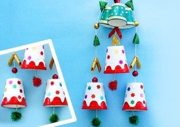 Easy Paper Cup Christmas Décor