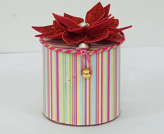 Handmade Paper Gift Boxes for Christmas