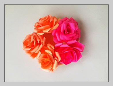 Step 9: Paper Rose Craft